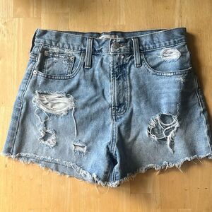MADEWELL Perfect Distressed Jean Short 26